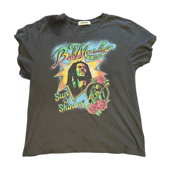 DAYDREAMER Bob Marley & the Wailers Sun is Shining Tour Tee Size Large MSRP $88 - Picture 8 of 13